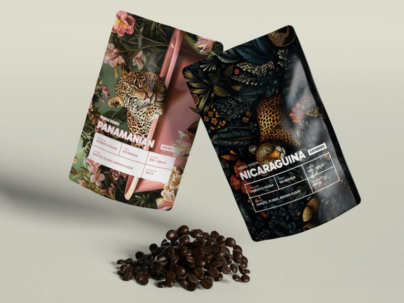 Doypack för kaffe - Stand Up Pouch Kaffe - Enklapack.se