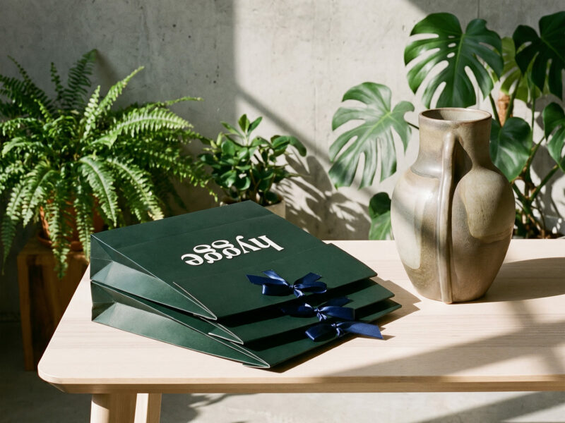 Presentpåse med Sidenband | Eget tryck och design - Enklapack.se